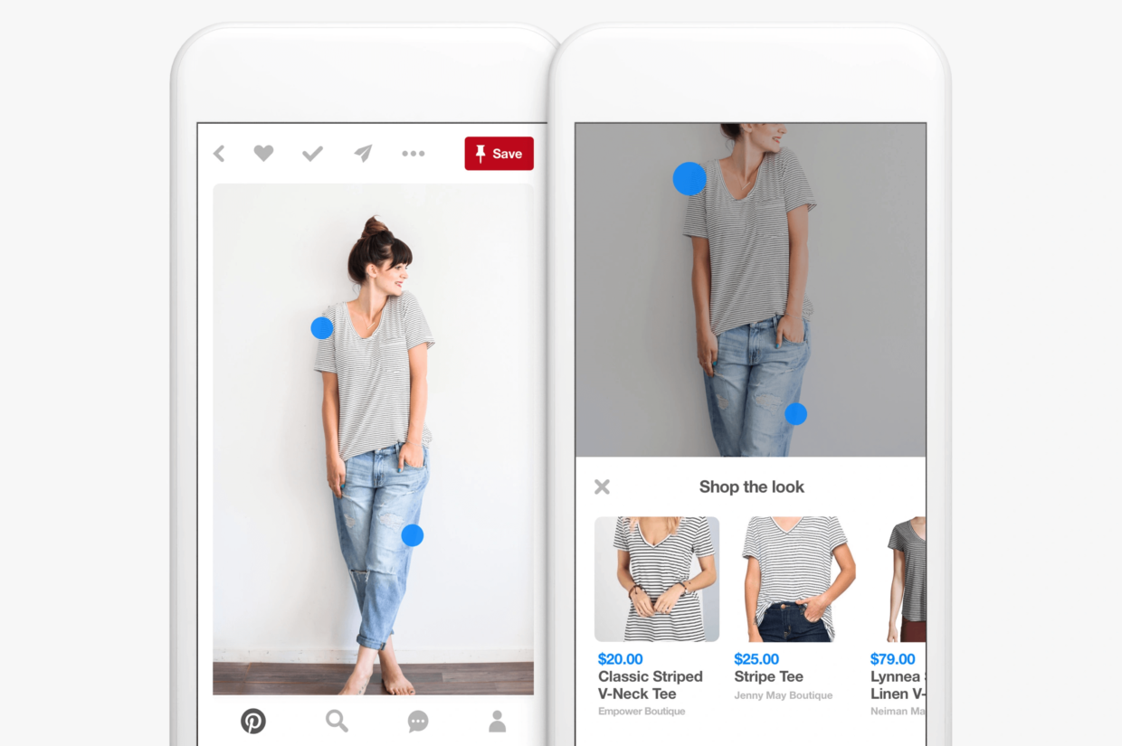 épingles Shoppable sur Pinterest